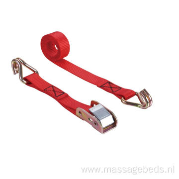 1"Cam Buckle With Lashing Belt 680KG Red Polyester